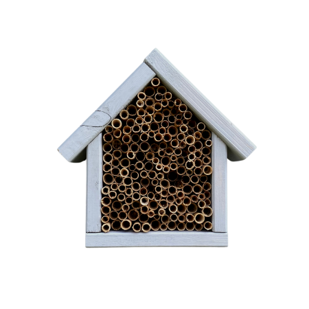Domek dla pszczół murarek - szary zdjęcie 1