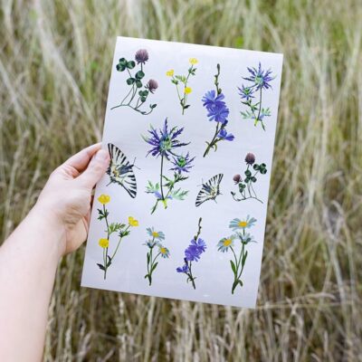 Tatuaże zmywalne Dzikie kwiaty miniaturka 2