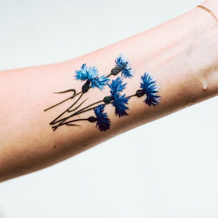 Tatuaże zmywalne Dzikie kwiaty zdjęcie 4