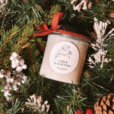 Świeca sojowa „łąka kwietna