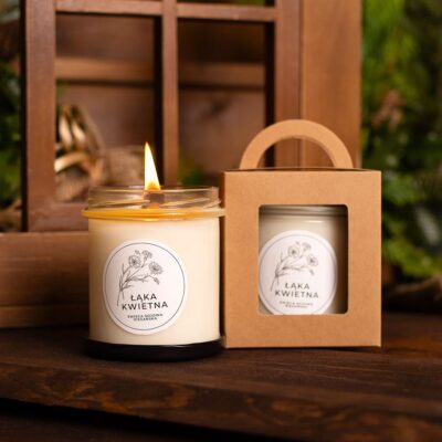 Świeca sojowa „łąka kwietna