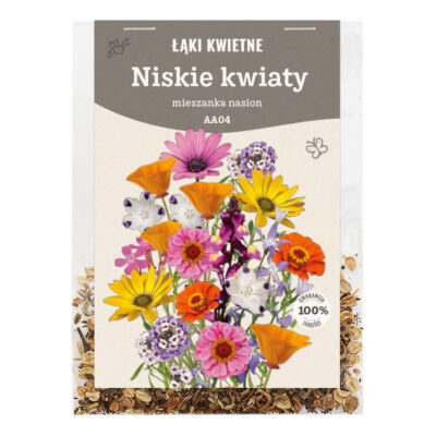Łąka niskie kwiaty jednoroczne miniaturka 1