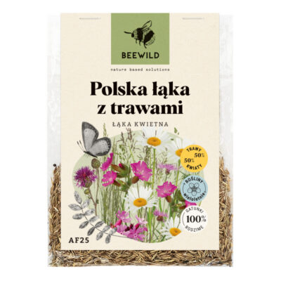 Polska łąka kwietna z trawami miniaturka 1